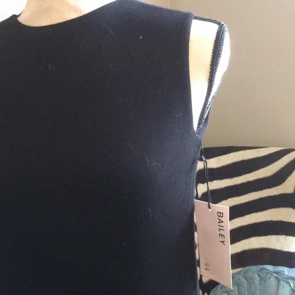 Bailey 44 sleeveless Sedgwick mod dress blk - Picture 2 of 8